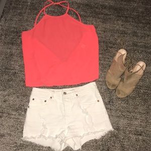 Arden B open back tank